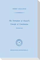 The Formation of Husserl¿s Concept of Constitution