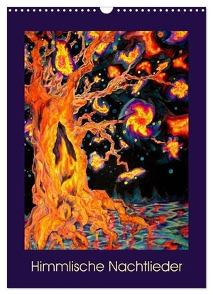 Brück, Ulrike. Himmlische Nachtlieder (Wandkalender 2024 DIN A3 hoch), CALVENDO Monatskalender - Dialog der Seele mit dem Göttlichen. Calvendo, 2023.