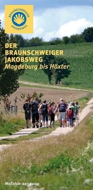 Wanderkarte Der Braunschweiger Jakobsweg 1:50 000 - Magdeburg bis Höxter. Verlag grünes Herz, 2020.