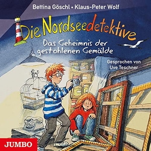 Wolf, Klaus-Peter / Bettina Göschl. Die Nordseedetektive. Das Geheimnis der gestohlenen Gemälde [8]. Jumbo Neue Medien + Verla, 2020.