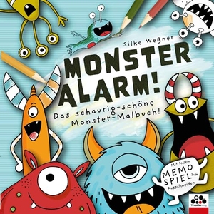 Weßner, Silke. Monster-Alarm! Das schaurig-schöne Monster-Malbuch für Kinder ab 3 Jahren - Mit tollem Monster-Memo-Spiel zum Ausschneiden!. Thekla Verlag, 2020.