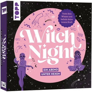 Kalicky, Anne. Witch Night - Ein Abend unter Hexen. Teste dein Wissen und befreie deine innere Kraft - Das Partyspiel für 2-6 Personen ab 14 Jahren | Über 180 Fragen aus insgesamt 6 Kategorien. frechverlag GmbH, 2023.