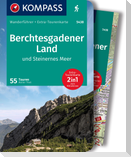 KOMPASS Wanderführer Berchtesgadener Land und Steinernes Meer, 55 Touren mit Extra-Tourenkarte