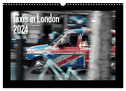 Taxis in London / UK-Version (Wall Calendar 2024 DIN A3 landscape), CALVENDO 12 Month Wall Calendar