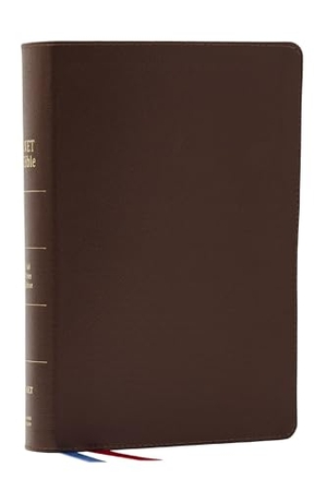 Thomas Nelson. Net Bible, Full Notes Edition (Net, Brown Genuine Leather, Comfort Print, Thumb Indexed) - Holy Bible. Thomas Nelson, 2025.
