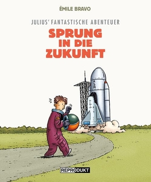 Bravo, Émile. Julius' fantastische Abenteuer - Sprung in die Zukunft. Reprodukt, 2023.