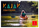 Kajak Abenteuer (Wandkalender 2024 DIN A4 quer), CALVENDO Monatskalender