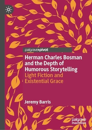 Barris, Jeremy. Herman Charles Bosman and the Depth of Humorous Storytelling - Light Fiction and Existential Grace. Birkhäuser, 2025.