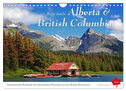 Reise durch Alberta und British Columbia (Wandkalender 2024 DIN A4 quer), CALVENDO Monatskalender