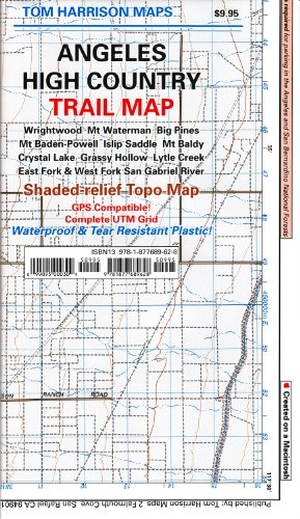 Harrison, Tom. Angeles High Country Trail Map. Tom Harrison Maps, 2012.