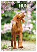 Hundepersönlichkeiten (Wandkalender 2024 DIN A4 hoch), CALVENDO Monatskalender