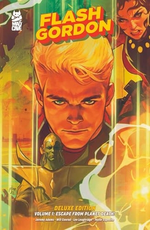 Adams, Jeremy. Flash Gordon Vol. 1 Deluxe Edition - Escape from Planet Death!. Mad Cave Studios, 2025.