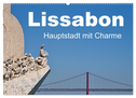 Lissabon - Hauptstadt mit Charme (Wandkalender 2025 DIN A2 quer), CALVENDO Monatskalender