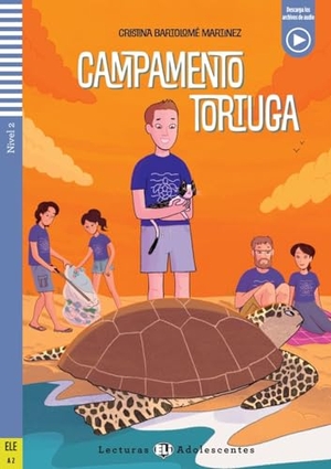 Bartolomé Martínez, Cristina. Campamento tortuga - Lektüre mit Audio-Online  . Klett Sprachen GmbH, 2025.