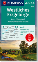 KV WK 806 Westliches Erzgebirge/Aue/Eibenstock/Kurort Oberwiesenthal 1:50 000