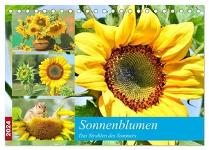 Hurley, Rose. Sonnenblumen. Das Strahlen des Sommers (Tischkalender 2024 DIN A5 quer), CALVENDO Monatskalender - Leuchtendes Gelb im Sommerwind. Calvendo, 2023.