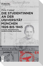 Die Studentinnen an der Universität München 1926 bis 1945