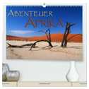 Abenteuer Afrika (hochwertiger Premium Wandkalender 2024 DIN A2 quer), Kunstdruck in Hochglanz