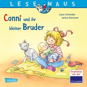 Schneider, Liane. LESEMAUS 23: Conni und ihr kleiner Bruder - Liebenswertes Bilderbuch über Geschwisterchen für Kinder ab 3. Carlsen Verlag GmbH, 2024.
