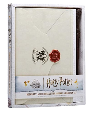 Insights. Harry Potter: Hogwarts Acceptance Letter Journal and Wand Pen Set. INSIGHT ED, 2022.