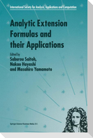 Analytic Extension Formulas and their Applications