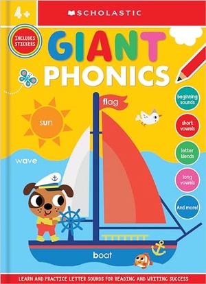 Scholastic Early Learners. Giant Phonics Workbook: Scholastic Early Learners (Giant Workbook). Scholastic Inc., 2024.