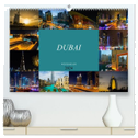 Dubai Wüstenstadt (hochwertiger Premium Wandkalender 2024 DIN A2 quer), Kunstdruck in Hochglanz