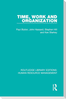 Time, Work and Organization