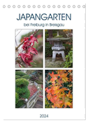 Japangarten (Tischkalender 2024 DIN A5 hoch), CALVENDO Monatskalender