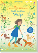 Mein erstes Anziehpuppen-Stickerbuch: Wuff, der kleine Welpe
