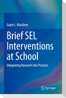 Brief SEL Interventions at School