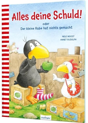 Moost, Nele. Der kleine Rabe Socke: Alles deine Schuld! oder Der kleine Rabe hat nichts gemacht - "Ich war's nicht!". Esslinger Verlag, 2022.