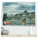 Sankt Petersburg - "Venedig des Nordens" (hochwertiger Premium Wandkalender 2024 DIN A2 quer), Kunstdruck in Hochglanz