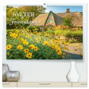Sylter Friesenhäuser (hochwertiger Premium Wandkalender 2025 DIN A2 quer), Kunstdruck in Hochglanz
