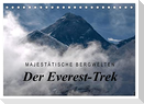Majestätische Bergwelten - Der Everest Trek (Tischkalender 2024 DIN A5 quer), CALVENDO Monatskalender