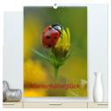 Marienkäferglück (hochwertiger Premium Wandkalender 2025 DIN A2 hoch), Kunstdruck in Hochglanz