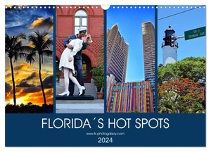 Schroeder, Thomas. Florida Spots II (Wandkalender 2024 DIN A3 quer), CALVENDO Monatskalender - Orte, die man gesehen haben muß in Florida. Calvendo, 2023.