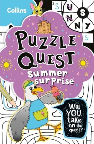 Collins Kids / Kia Marie Hunt. PUZZLE QUEST SUMMER SURPRIS PB - Mystery Puzzles for Kids. HarperCollins Publishers, 2025.