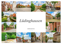 Lüdinghausen Impressionen (Tischkalender 2024 DIN A5 quer), CALVENDO Monatskalender