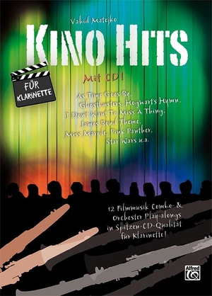 Matejko, Vahid. Kino Hits für Klarinette - 12 Filmmusik Combo- & Orchester Play-alongs in Spitzen-CD-Qualität für Klarinette. Alfred Music Publishing G, 2012.