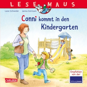 Schneider, Liane. LESEMAUS 9: Conni kommt in den Kindergarten (Neuausgabe). Carlsen Verlag GmbH, 2019.