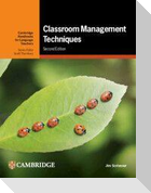 Classroom Management Techniques Paperback