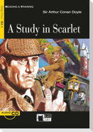 A Study in Scarlet. Buch + Audio-CD
