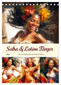 Salsa & Latino Tänzer. Pure Lebensfreude und lockere Hüften (Tischkalender 2024 DIN A5 hoch), CALVENDO Monatskalender