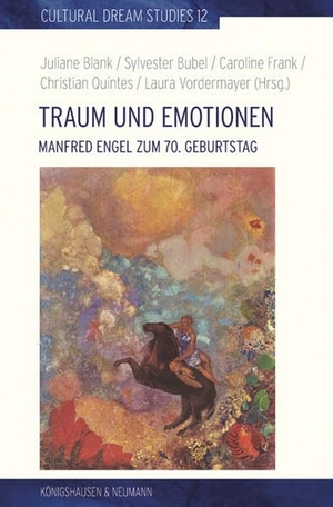 Blank, Juliane / Sylvester Bubel et al (Hrsg.). Traum und Emotionen - Manfred Engel zum 70. Geburtstag. Königshausen & Neumann, 2026.