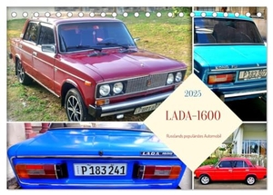 Löwis of Menar, Henning von. LADA-1600 - Russlands populärstes Automobil (Tischkalender 2025 DIN A5 quer), CALVENDO Monatskalender - Der sowjetische Oldtimer LADA-1600 in Kuba. Calvendo, 2024.