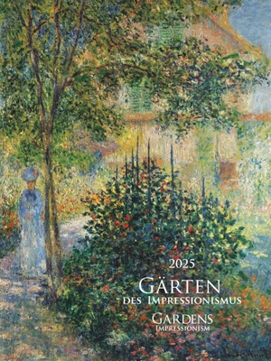 Alpha Edition (Hrsg.). Gärten des Impressionismus 2025 - Bild-Kalender 42x56 cm - Kunst-Kalender - Wand-Kalender - Malerei - Alpha Edition. Neumann Verlage GmbH & Co, 2024.