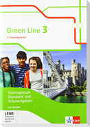 Green Line 3. Ausgabe 2. Fremdsprache. Trainingsbuch Standard- und Schulaufgaben, Heft mit Lösungen und CD-Extra Klasse 8