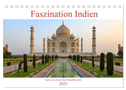 Faszination Indien (Tischkalender 2025 DIN A5 quer), CALVENDO Monatskalender