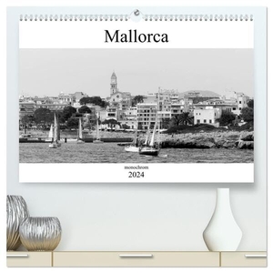 Happyroger, Happyroger. Mallorca monochrom (hochwertiger Premium Wandkalender 2024 DIN A2 quer), Kunstdruck in Hochglanz - Ausgesuchte Bilder der Baleareninsel in monochrom. Calvendo, 2023.